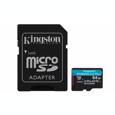 Card memorie MicroSD KINGSTON 64 GB microSDXC foto