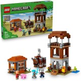 LEGO&reg; Minecraft&reg; - Avanpostul Jefuitorului si Distrugator 21278, 665 piese