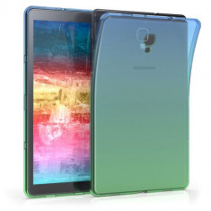 Husa pentru Samsung Galaxy Tab A 10.5, Silicon, Albastru, 46006.02 foto