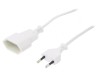 Prelungitor Alb 1,5m 2,5A 1 Priză PVC