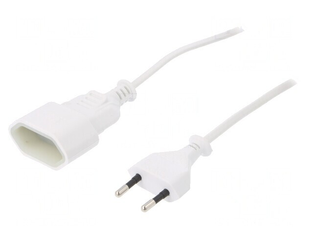 Prelungitor Alb 1,5m 2,5A 1 Priză PVC