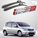 Cumpara ieftin Ștergătoare Toyota Corolla Verso E12 MPV 2002-2004 | Set Față Flat &ndash; TeamCar&reg;