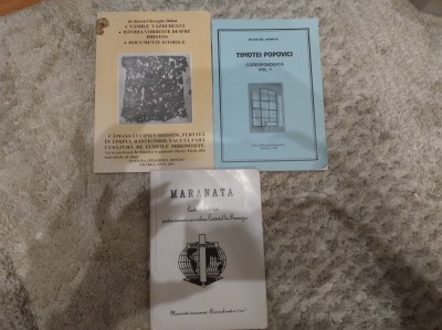 Cărți cu conținut religios sau creștin. Lichidare stoc! Maranata + Corespondență, Timotei Popovici + Revistă Pelegrinul rom&amp;acirc;n foto