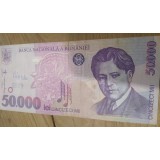 Romania postdecembrista 50000 lei 1996