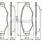 Set placute frana,frana disc PEUGEOT 206 Hatchback (2A/C) (1998 - 2016) BOSCH 0 986 494 039