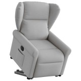 Cumpara ieftin Scaun reclinabil electric, tesatura gri nor