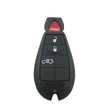 Carcasa Cheie SmartKey Jeep 3 Butoane + buton Panica foto