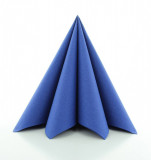 Servetele de masa festive Linclass - Royal Blue (albastru inchis) / 40 x 40 cm / 50 buc