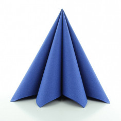 Servetele de masa festive Linclass - Royal Blue (albastru inchis) / 40 x 40 cm / 50 buc