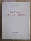 Floyd Gray - Le style de Montaigne