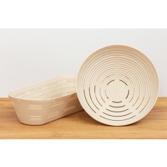 Cos rotund pentru dospire aluat, 19,5 cm, polipropilena