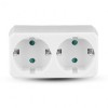 ADAPTOR 2 PRIZE 2X16A MAX 2300W, V-TAC