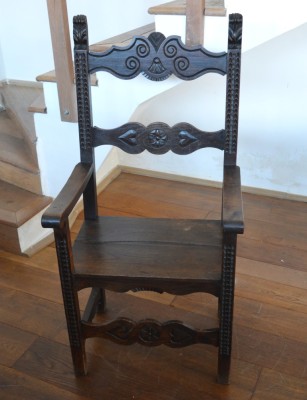 Scaun Spania secolul XIX foto