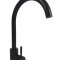 Baterie bucatarie MIXXUS SUS-011 BLACK din otel inoxidabil, Monocomanda, Racorduri incluse Innovative ReliableTools