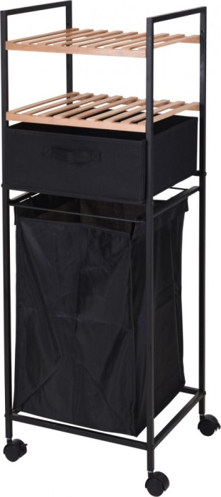 Raft de Baie cu Cos pentru Rufe, Design Compact si Mobil, M80