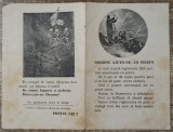 Rugaciunea pentru pace// pliant religios WWI, editat de Tipografia Bucovina