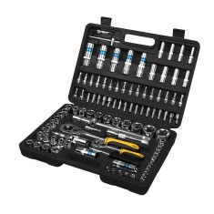 Trusa scule chei tubulare 1/4&quot; + 1/2&quot; 94 buc