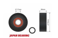 Rola curea transmisie Bmw Seria 1 E81, Seria 3 E46, 3 E90, 3 E91, 3 E93, X1 E84, X3 E83, Z4 E85 1.6, 1.8, 2.0 12.2000-06.2015, NTY RNK-BM-008