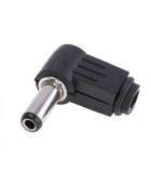 Mufa alimentare DC tata 5.5x2.5 mm 14mm pe cablu PC-2.5/5.5K-14, Oem