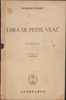 HST C399 Țara de peste veac Poesii 1940 Nichifor Crainic foto