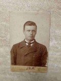 FOTOGRAFIE, PORTRET DE BARBAT. CAHUL BASARABIA 1899. 65-238042