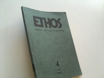 MIRCEA VULCANESCU- NUMAR FESTIV REVISTA ETHOS PARIS 1983- DIASPORA ROMANA foto