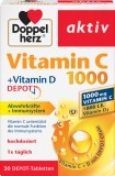 Vitamina C 1000 + Vitamina D Depot, 30 comprimate, Doppelherz