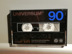 caseta audio UNIVERSUM ChromDioxid II Super -90 - RFG - stare: Perfecta/Rara foto