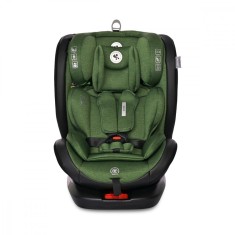 Scaun auto, Lorelli Ares, Isofix, i-Size, rotativ 360 grade, 40-150 cm, 0 luni-12 ani, Green