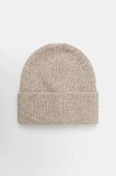 Jack Wolfskin căciulă din amestec de l&acirc;nă FUZZY culoarea bej, A65238