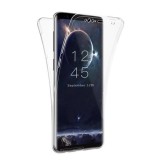 Capac de protectie Full TPU 360&deg; (fata+spate) pt Huawei P Smart, transparent