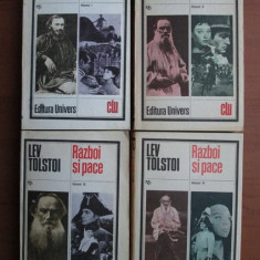 Lev Tolstoi,Razboi si pace (4 volume) Editura: