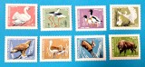TIMBRE ROM&Acirc;NIA LP 689/1968 Faună din rezervații naturale -Serie simplă MNH
