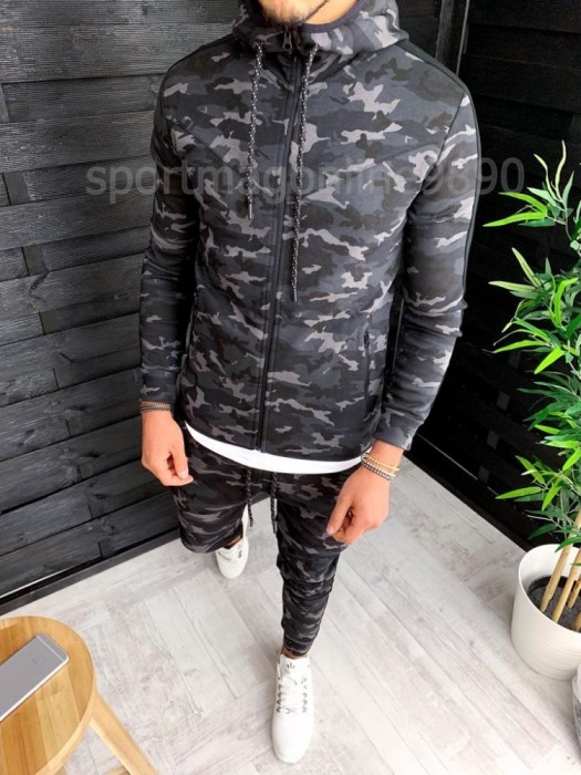 Trening barbati Camuflaj US ARMY - Bluza si Pantaloni Conici - Calitate Premium Trening barbati Camuflaj US ARMY - Bluza si Pantaloni Conici - Calitate Premium