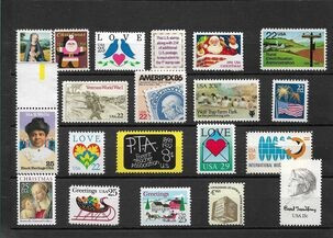 C3018 - lot timbre neuzate SUA foto