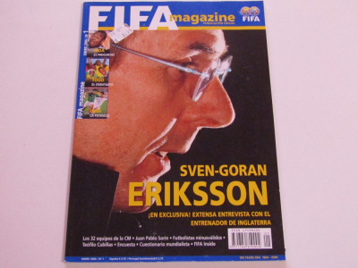 Revista - Magazin oficial fotbal - FIFA (ianuarie 2006) foto