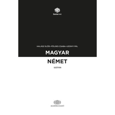Magyar-n&amp;eacute;met sz&amp;oacute;t&amp;aacute;r + online sz&amp;oacute;t&amp;aacute;rcsomag - F&amp;ouml;ldes Csaba foto