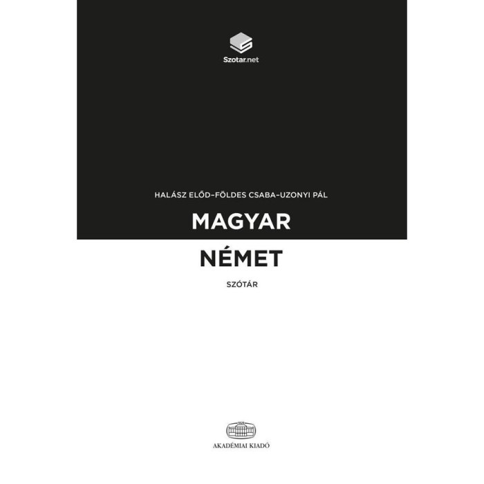 Magyar-n&eacute;met sz&oacute;t&aacute;r + online sz&oacute;t&aacute;rcsomag - F&ouml;ldes Csaba