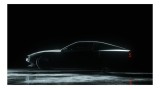 Tablou Canvas, "Mașina futuristă &icirc;n lumina obscură", Silhouette, Elegance, Futuristic, Sleek, Mysterious, Automotive, Design, Modern, 39 x 26 cm, CMCL
