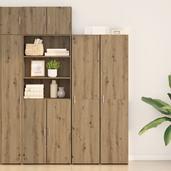 Gossi bufet stejar 40x42.5x185 cm lemn prelucrat