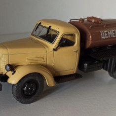 Macheta KAZ 601 betoniera 1958 (Ciment) - DeAgostini Rusia 1/43