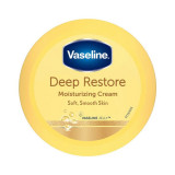 Crema de Corp, Vaseline, Deep Restore, cu Extract de Ovaz, Efect Hidratant si Calmant, 75ml