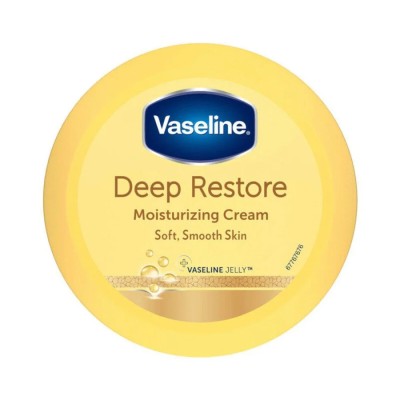 Crema de Corp, Vaseline, Deep Restore, cu Extract de Ovaz, Efect Hidratant si Calmant, 75ml foto