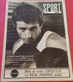 Revista SPORT nr. 13 / iulie 1968 (prezentare Crisul Oradea)