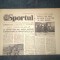 ZIARUL SPORTUL 8 FEBRUARIE 1982 DIVIZIA A PROGRAMUL RETURULUI