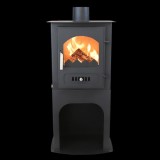 Soba retro Verso 1 Stand &ndash; 7,5 kW, cu bază &icirc;nălțată, design robust pentru case și cabane