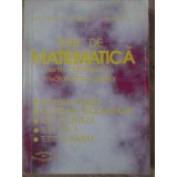 TESTE DE MATEMATICA PENTRU ADMITEREA IN INVATAMANTUL SUPERIOR-IOAN ODAGESCU, DANIEL LUCA, CAMELIA LUCA-232250