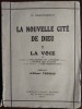 DUMITRU DRAGHICESCU: NOUVELLE CITE DE DIEU/LA VOIE(PARIS1929/DEDICATIE-AUTOGRAF)