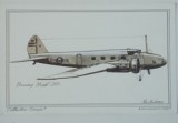 Cumpara ieftin CARTE POSTALA AVION BOEING MODEL 247. ROY ANDERSON. SERIA COLECTOR
