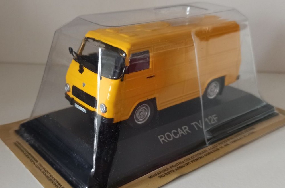 DIE-CAST CAR AUTO ROCAR TV 12F - LEGENDARY CARS DE AGOSTINI 1:43